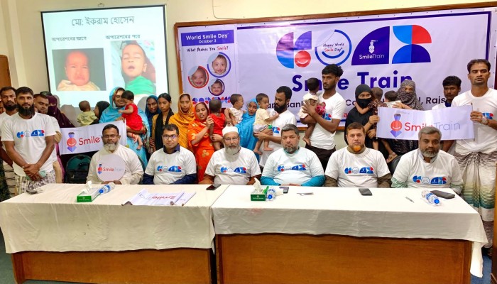 রাজশাহীতে বিনামূল্যে ঠোঁটকাটা ও তালুকাটা রোগীদের প্লাস্টিক সার্জারী