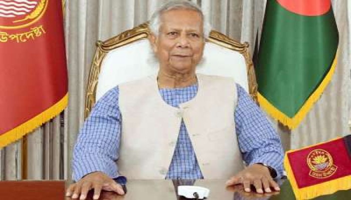 জাতির উদ্দেশে প্রধান উপদেষ্টার ভাষণ সন্ধ্যা ৬টায়