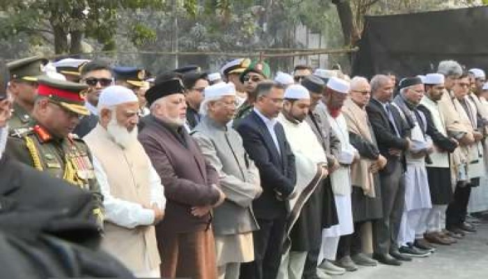 খালেদা জিয়ার জানাজা সম্পন্ন