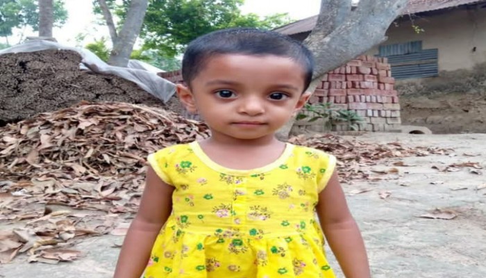 পুঠিয়ায় চার বছরের শিশু আয়েশা দুই দিন ধরে নিখোঁজ