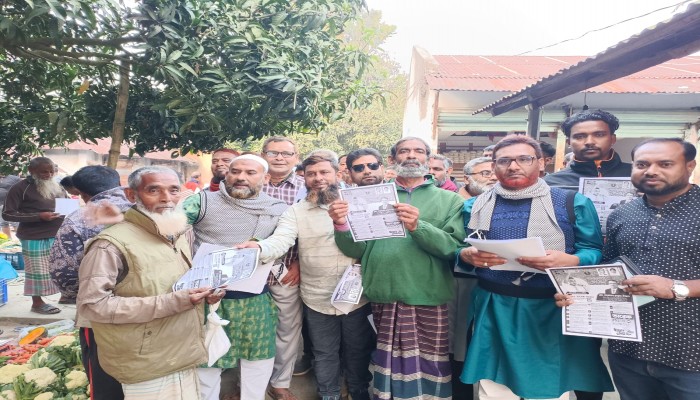 ভায়ালক্ষীপুর ইউনিয়নে বিএনপির ৩১ দফা প্রচারণা