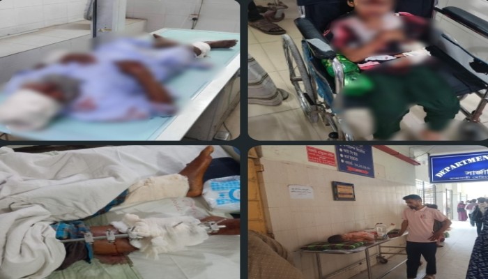 রাজশাহীতে ট্রাকচাপায় আহত সাংবাদিকের মা ও বাবাসহ পরিবারের ৫ সদস্য প্রাণশঙ্কায়